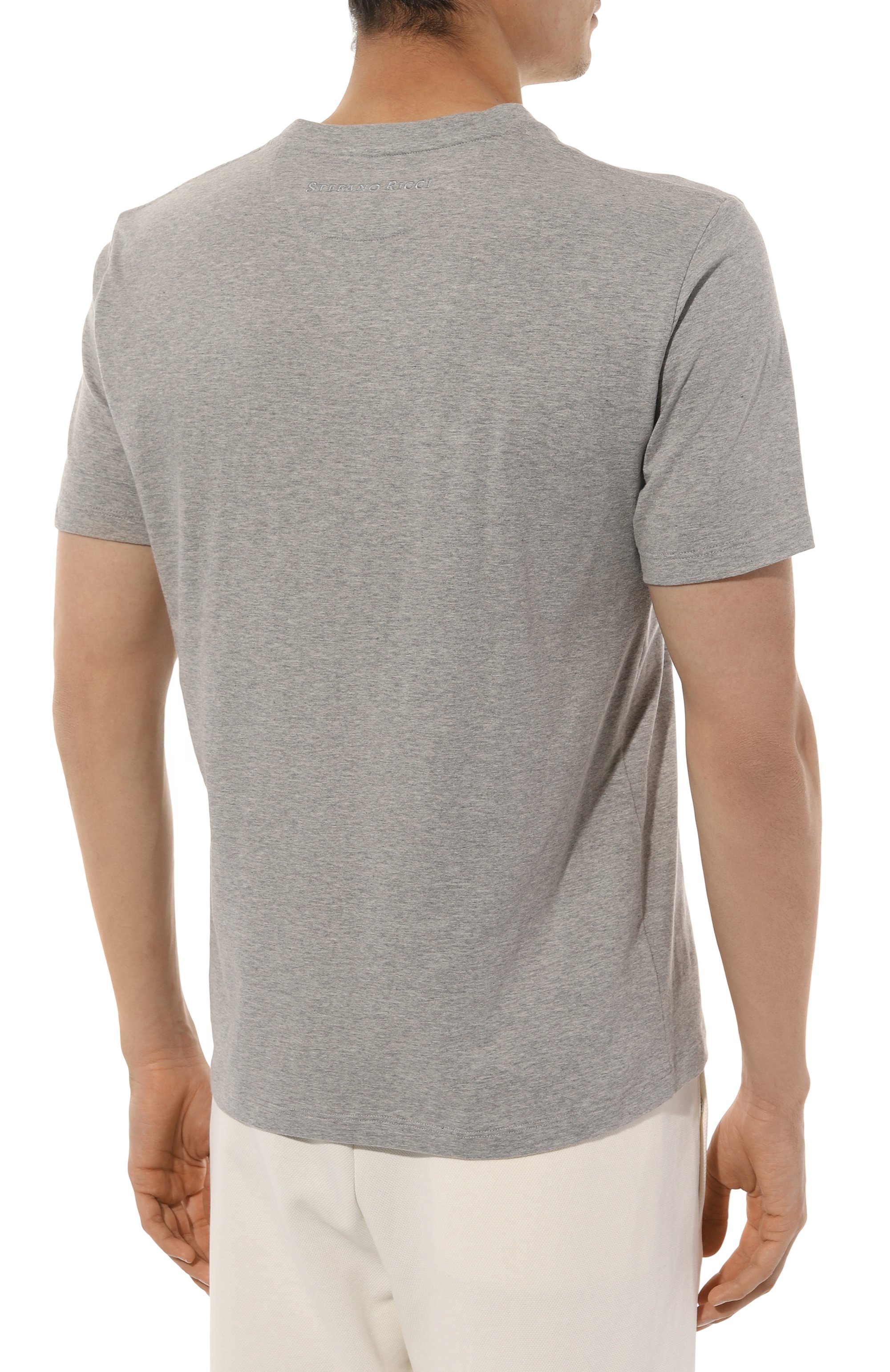 Хлопковая футболка STEFANO RICCI, арт. MNH4203270/803C0, фото 4