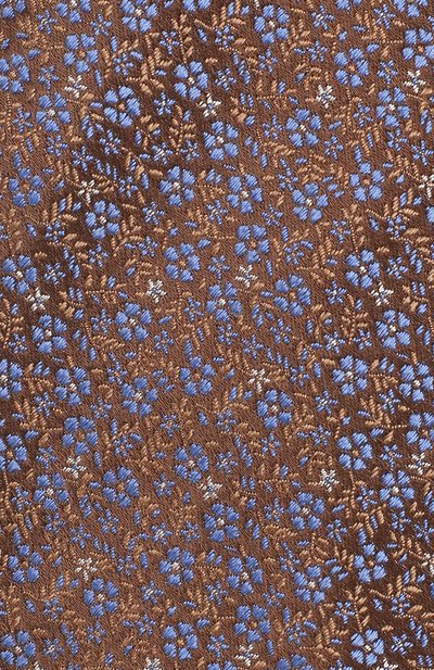 Шелковый галстук CANALI коричневого цвета по цене 11500 руб., арт. 18/HJ02575, фото 3 Шелковый галстук CANALI, арт. 18/HJ02575, фото 3