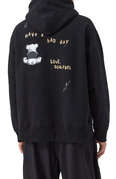 Хлопковое худи DOMREBEL, арт. GL00MY/H00DIE, фото 4