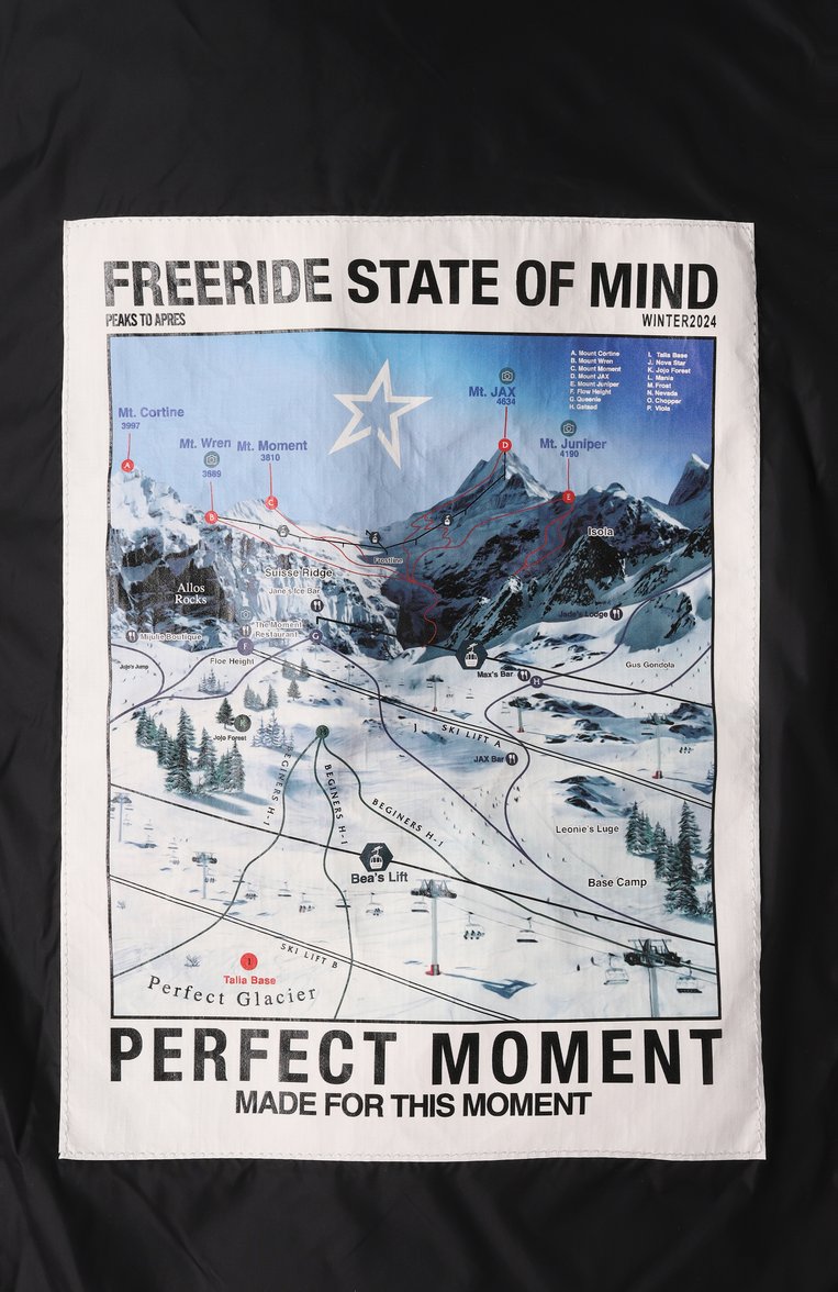 Женский пуховик PERFECT MOMENT молочного цвета, арт. W3001044/MAYA PARKA | Фото 7 (Драгоценные камни: Проставлено; Рукава: Длинные; Длина (верхняя одежда): Короткие; Материал утеплителя: Пух и перо; Материал сплава: Проставлено; Материал подклада: Синтетический материал; Кросс-КТ: Пуховик; Стили: Кэжуэл; Материал внешний: Синтетический материал)