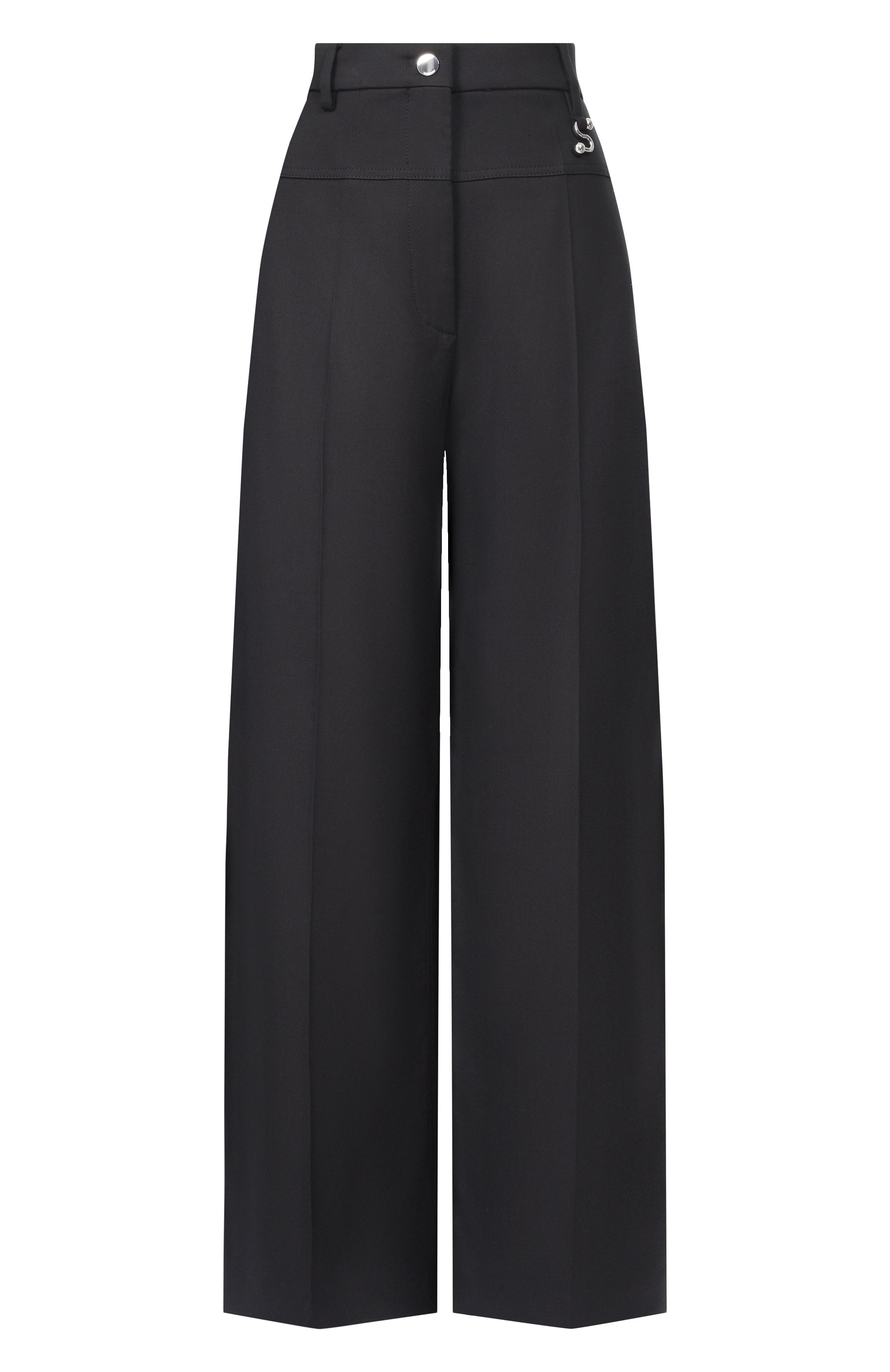 Брюки из хлопка и вискозы SPORTMAX, арт. SPXGELATINA, фото 1