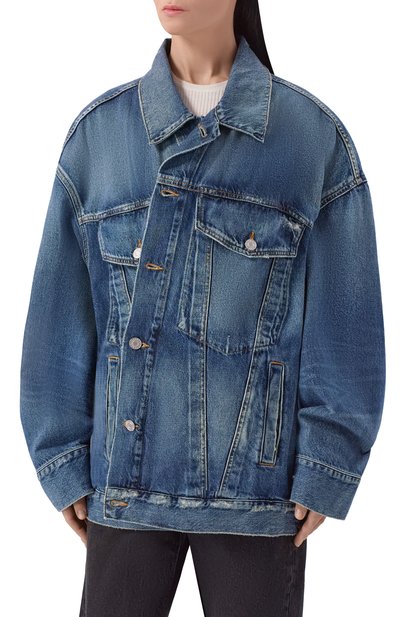 Джинсовая куртка reworked wayne AGOLDE, арт. A50451652, фото 3