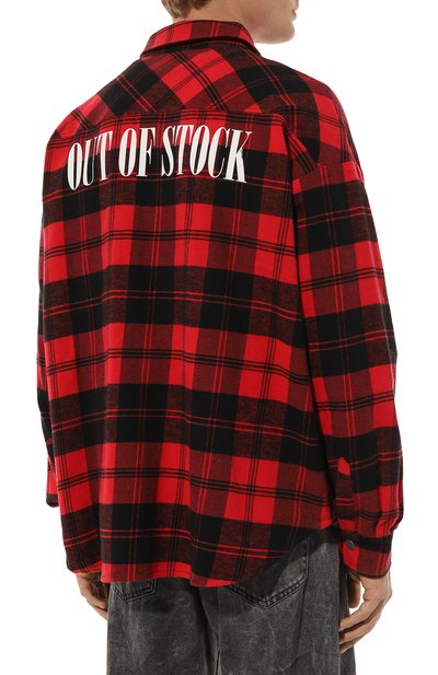 Хлопковая куртка-рубашка DIEGO VENTURINO, арт. D3W4DVCMC-0RB0UT, фото 4