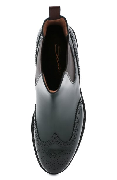Кожаные челси SANTONI, арт. WTWK58153SMCDLESV95, фото 5