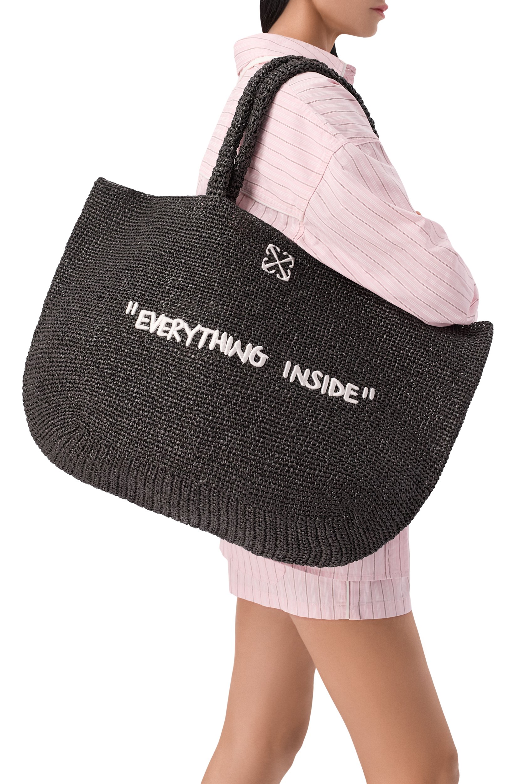 Сумка-тоут jitney quote OFF-WHITE, арт. 0WWNA15F26FB01, фото 2