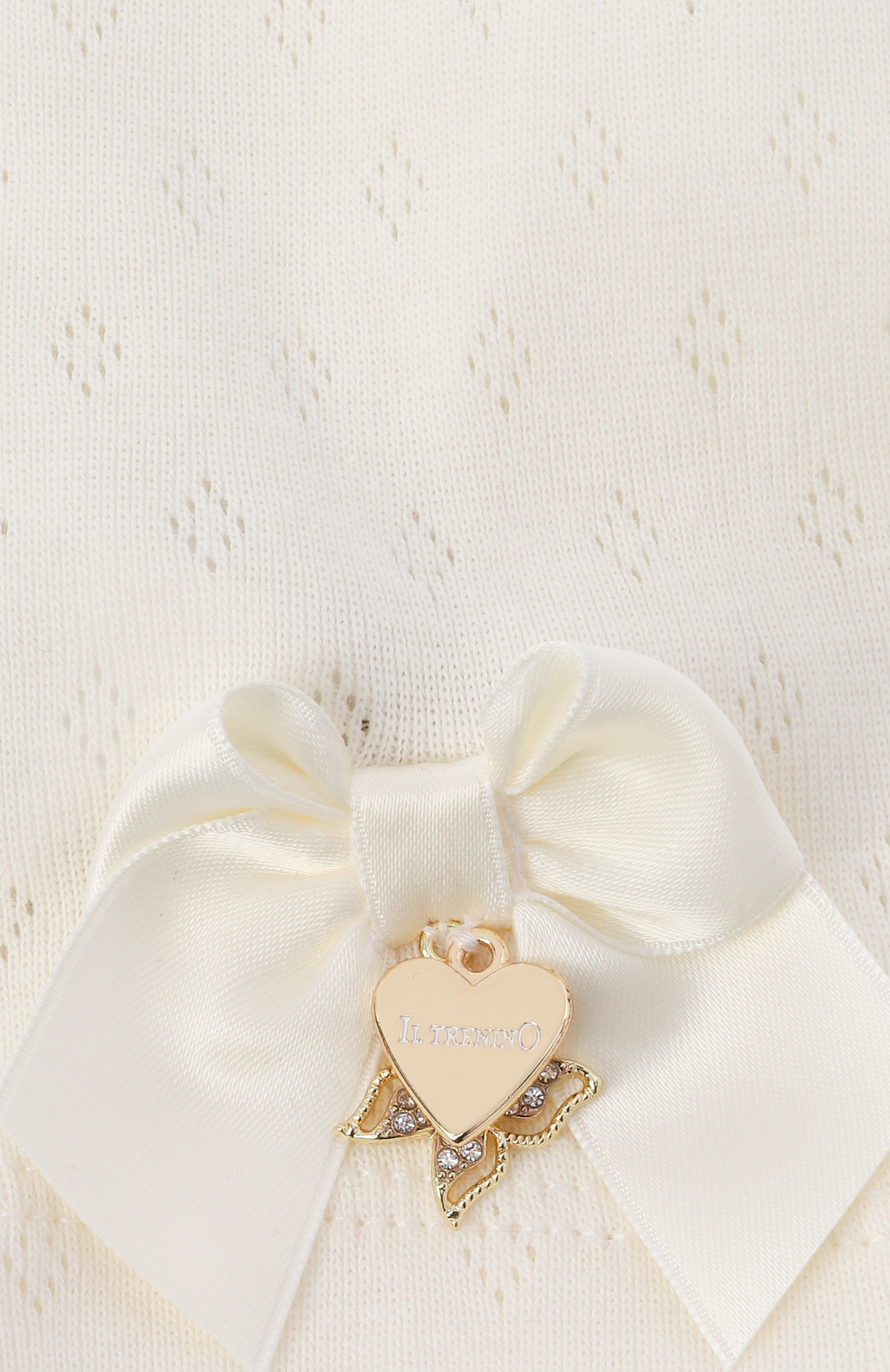 Хлопковая бандана IL TRENINO молочного цвета по цене 5415 руб., арт. FB-6090, фото 3 Хлопковая бандана IL TRENINO, арт. FB-6090, фото 3