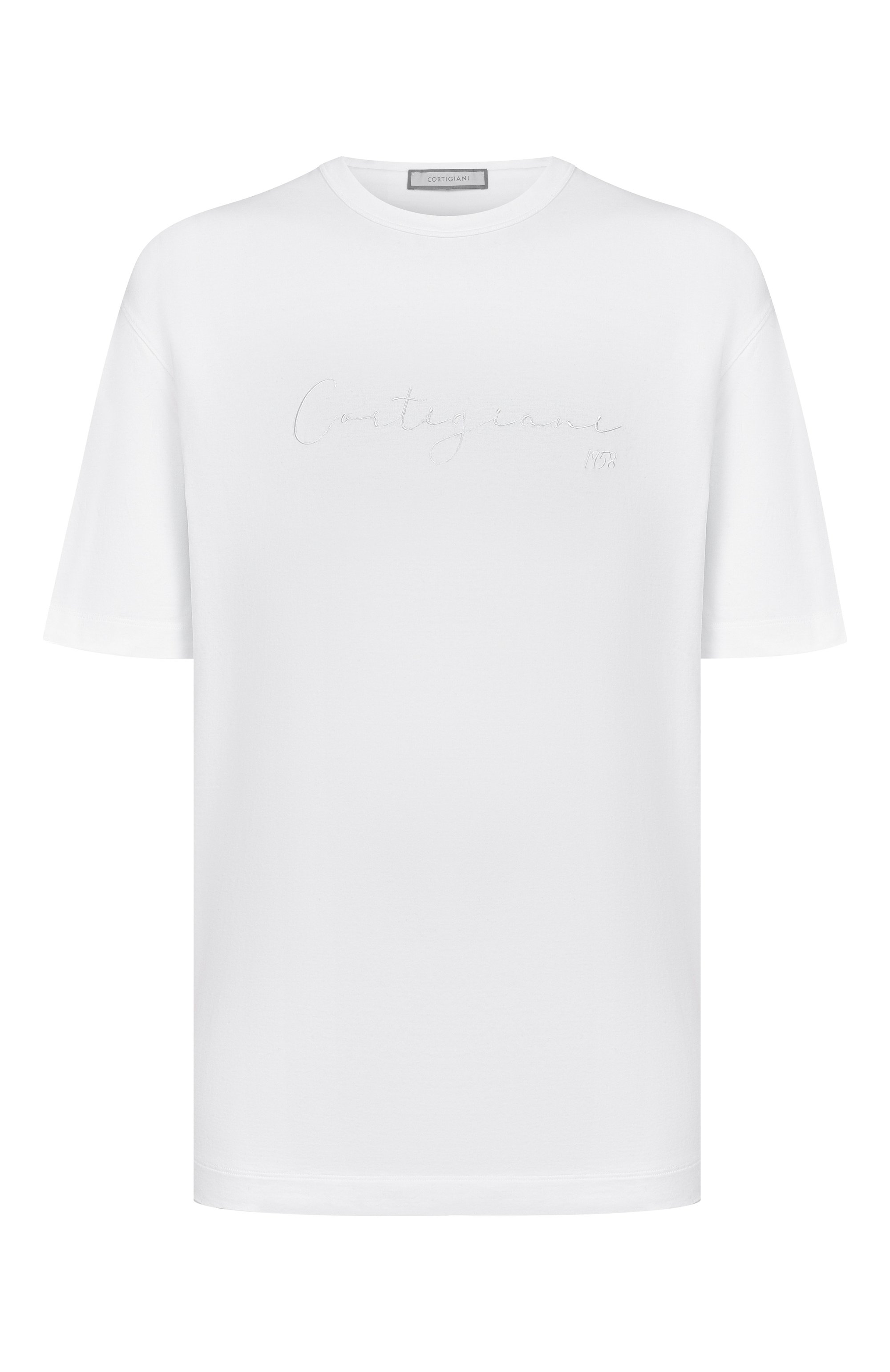 Хлопковая футболка CORTIGIANI, арт. 4AJ601, фото 1