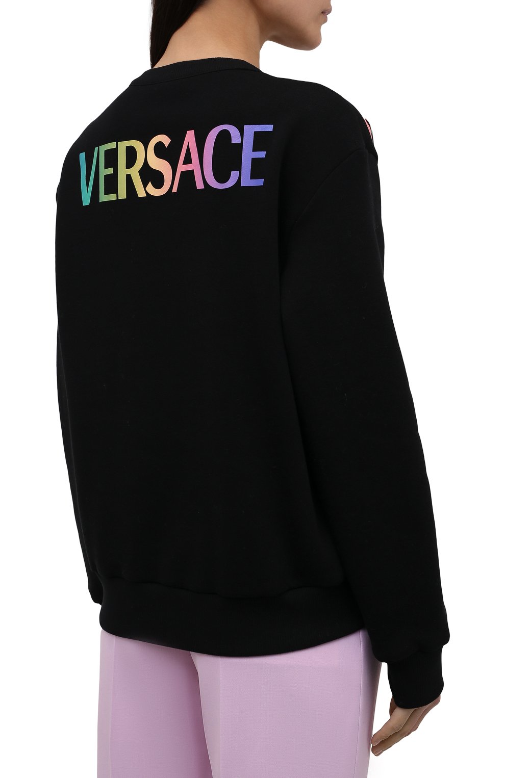 Хлопковый свитшот VERSACE, арт. 1001574/1A01174, фото 4