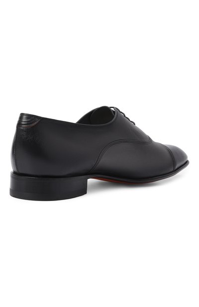 Кожаные оксфорды adrian SANTONI, арт. MCAG18883LA3SNU0, фото 4