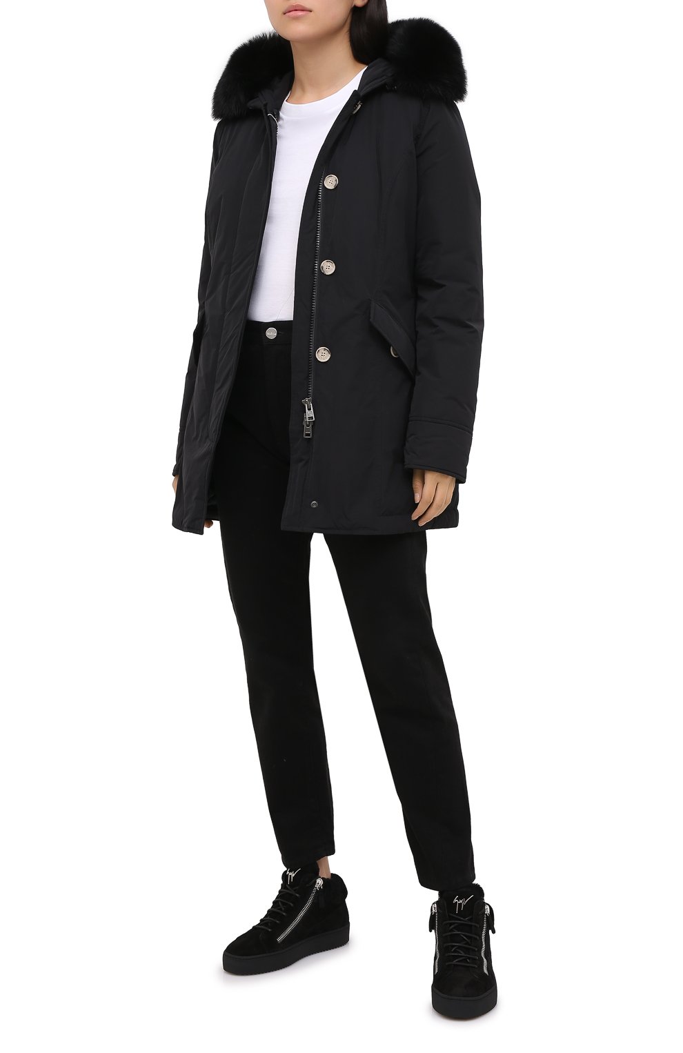 Замшевые кеды GIUSEPPE ZANOTTI DESIGN, арт. RW00003/001, фото 2