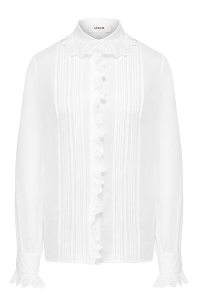 Женская льняная рубашка CELINE, арт. 2B217123I