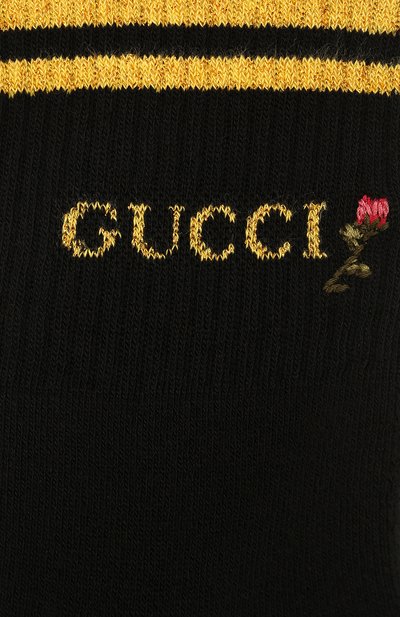 Хлопковые носки GUCCI, арт. 579316/3GD70, фото 2