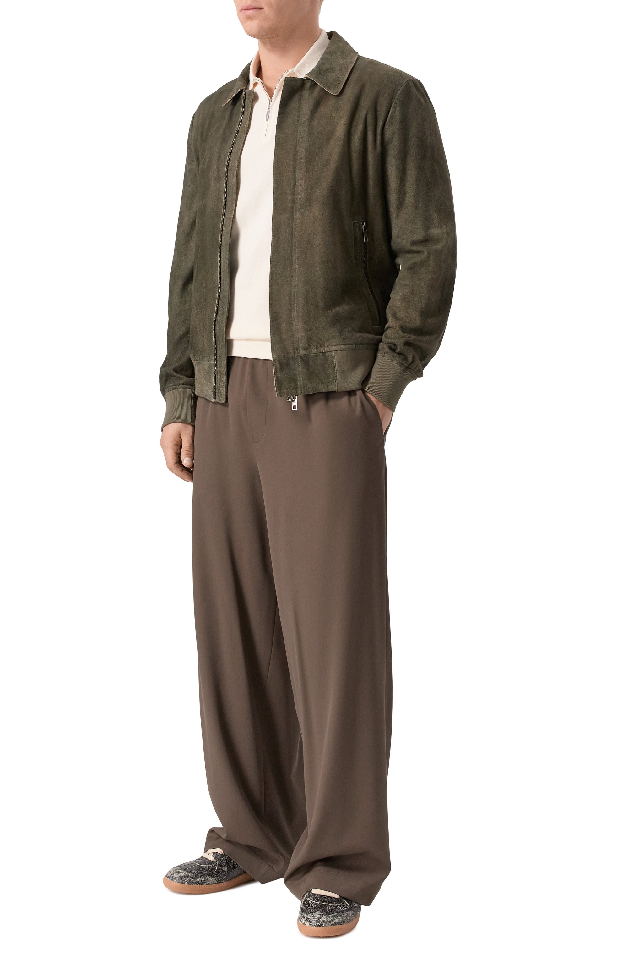 Замшевый бомбер GIORGIO BRATO, арт. GU26S24098CMTM, фото 2