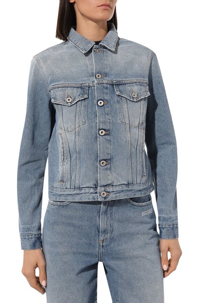 Джинсовая куртка OFF-WHITE, арт. OWYE012C99DEN0044501, фото 3