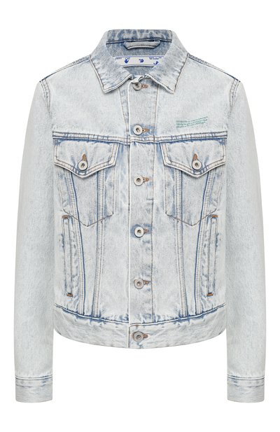 Женская джинсовая куртка OFF-WHITE, арт. 0WYE012T20DEN0014001