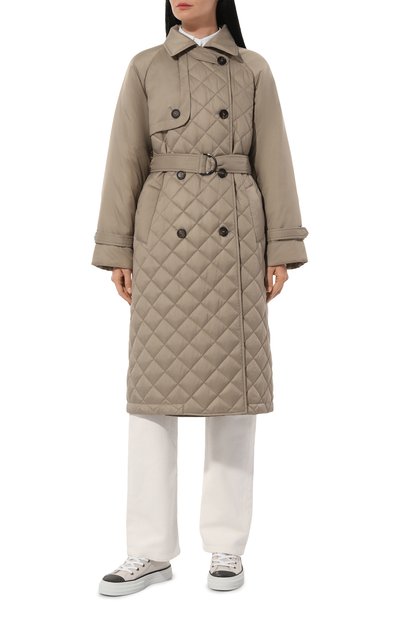 Утепленный тренч BRUNELLO CUCINELLI, арт. MH5049672, фото 3