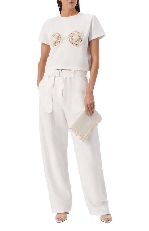 Клатч Crochet JW Anderson AC0404/LA0232 Кремовый  AC0404/LA0232 Фото 7