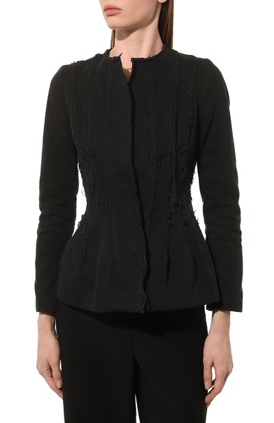 Хлопковый жакет DRIES VAN NOTEN, арт. 231-030419-6437, фото 3