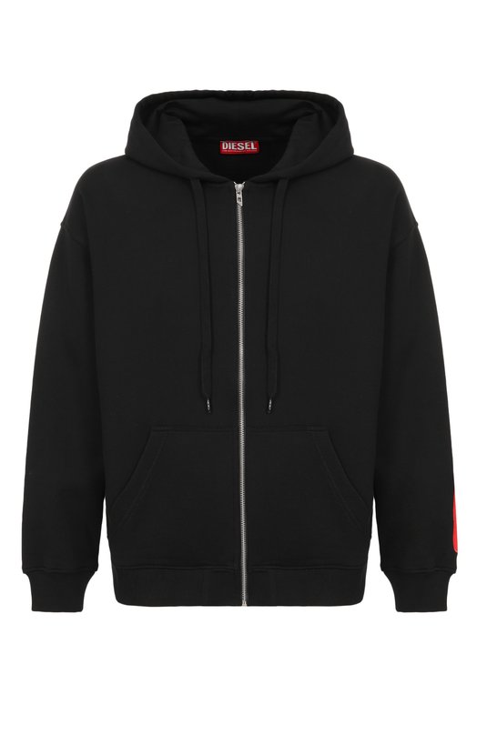 Хлопковая толстовка Diesel A20022/0GEAD Чёрный A20022/0GEAD