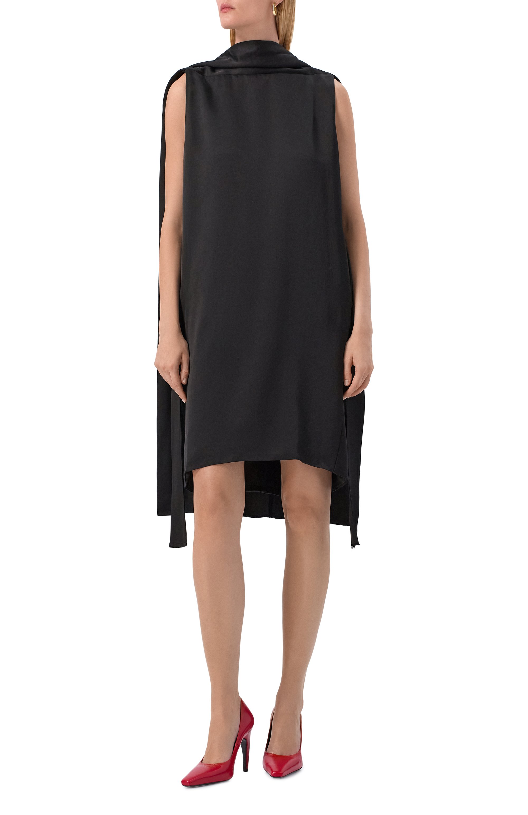 Атласное платье TOTEME, арт. 253-WRD0198-FB0382, фото 2