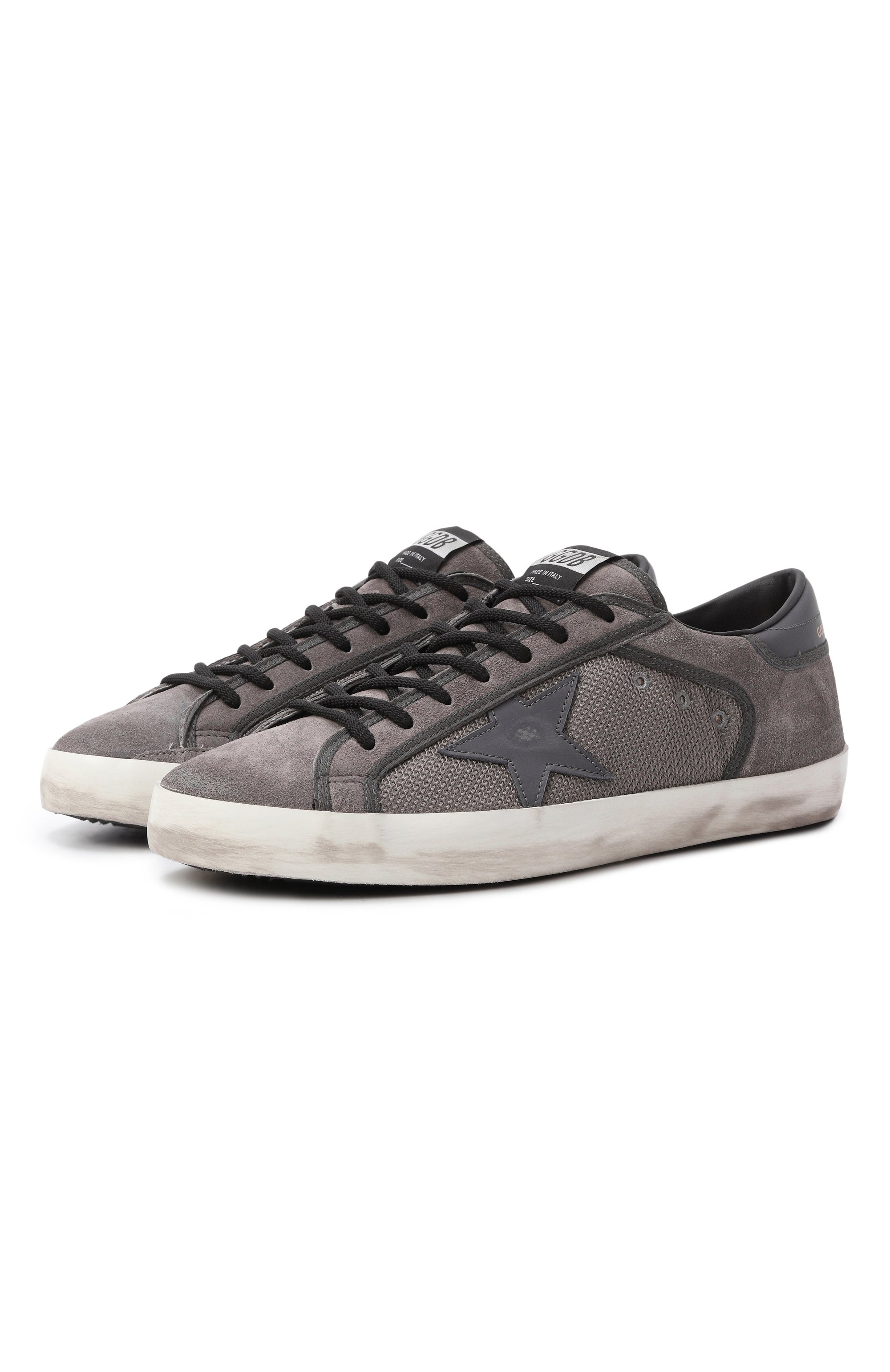 Комбинированные кеды super-star GOLDEN GOOSE DELUXE BRAND, арт. GMF00103.F008115, фото 1