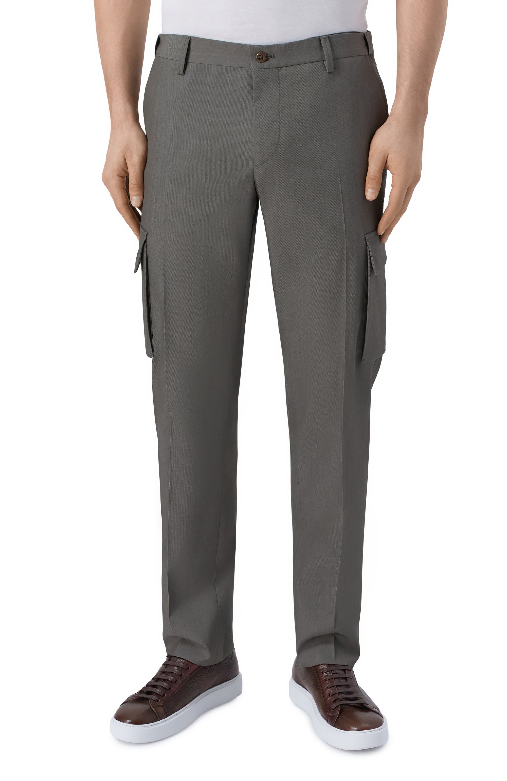 Брюки-карго CORNELIANI, арт. 274L02/2718518, фото 3