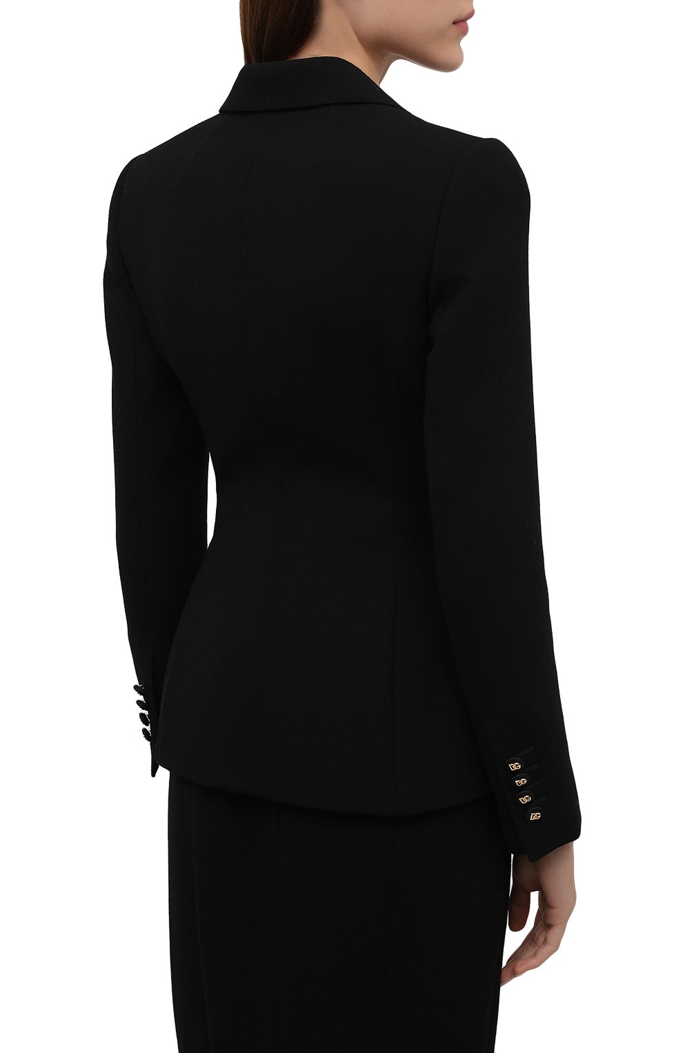 Шерстяной жакет DOLCE & GABBANA, арт. F26CHT/FU2TZ, фото 4