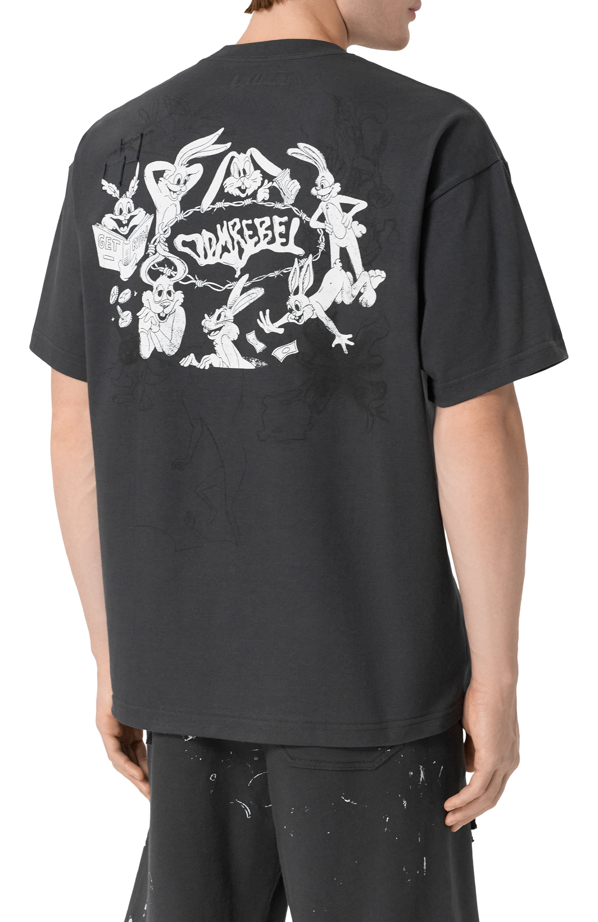 Хлопковая футболка DOMREBEL, арт. M BUNWIRE, фото 4