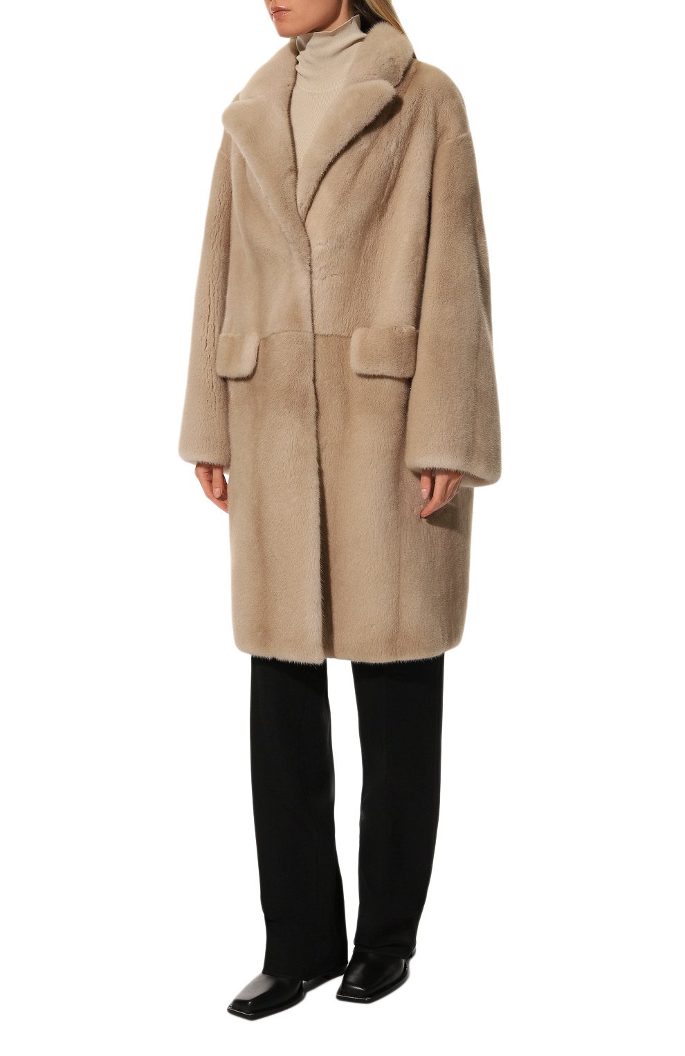 Шуба из меха норки VICTORIA KUSENKOVA, арт. 701800011601, фото 3