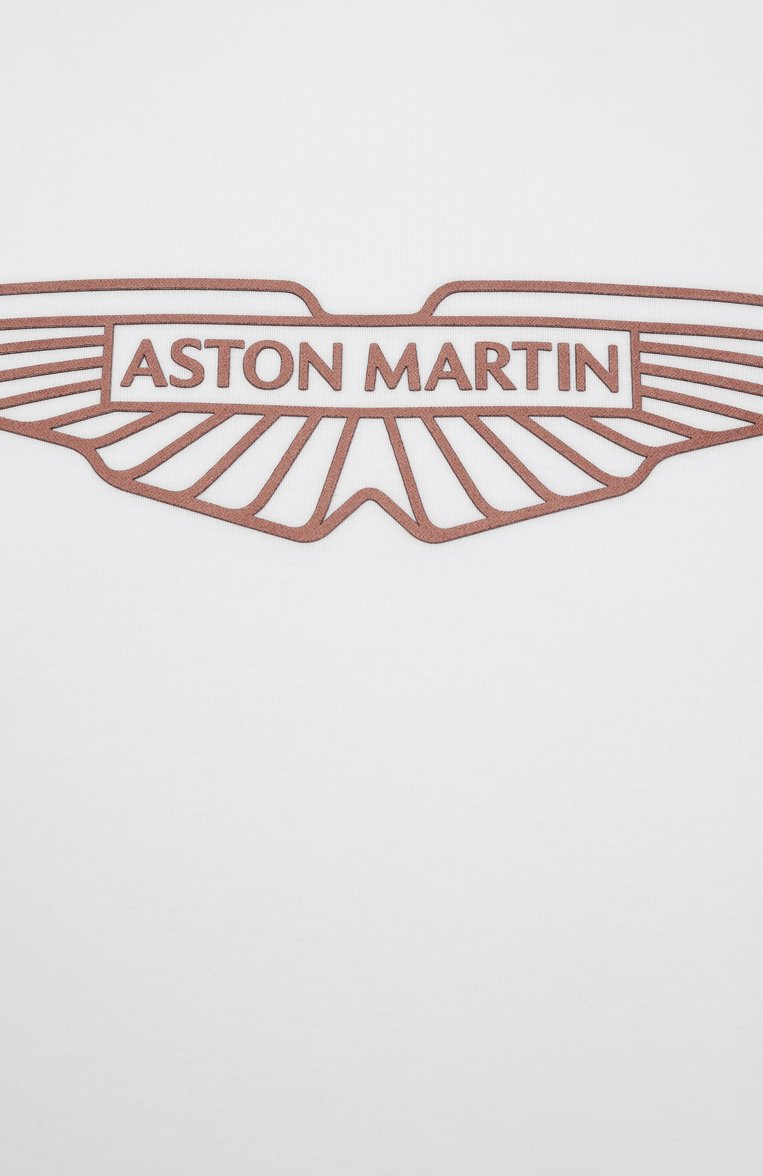 Мужская хлопковая футболка boss x aston martin BOSS CAMEL белого цвета, арт. 50537881 | Фото 6 (Длина (для топов): Стандартные; Материал внешний: Хлопок; Рукава: Короткие; Стили: Кэжуэл; Принт: С принтом; Кросс-КТ: Джерси; Мужское Кросс-КТ: Футболка-одежда)
