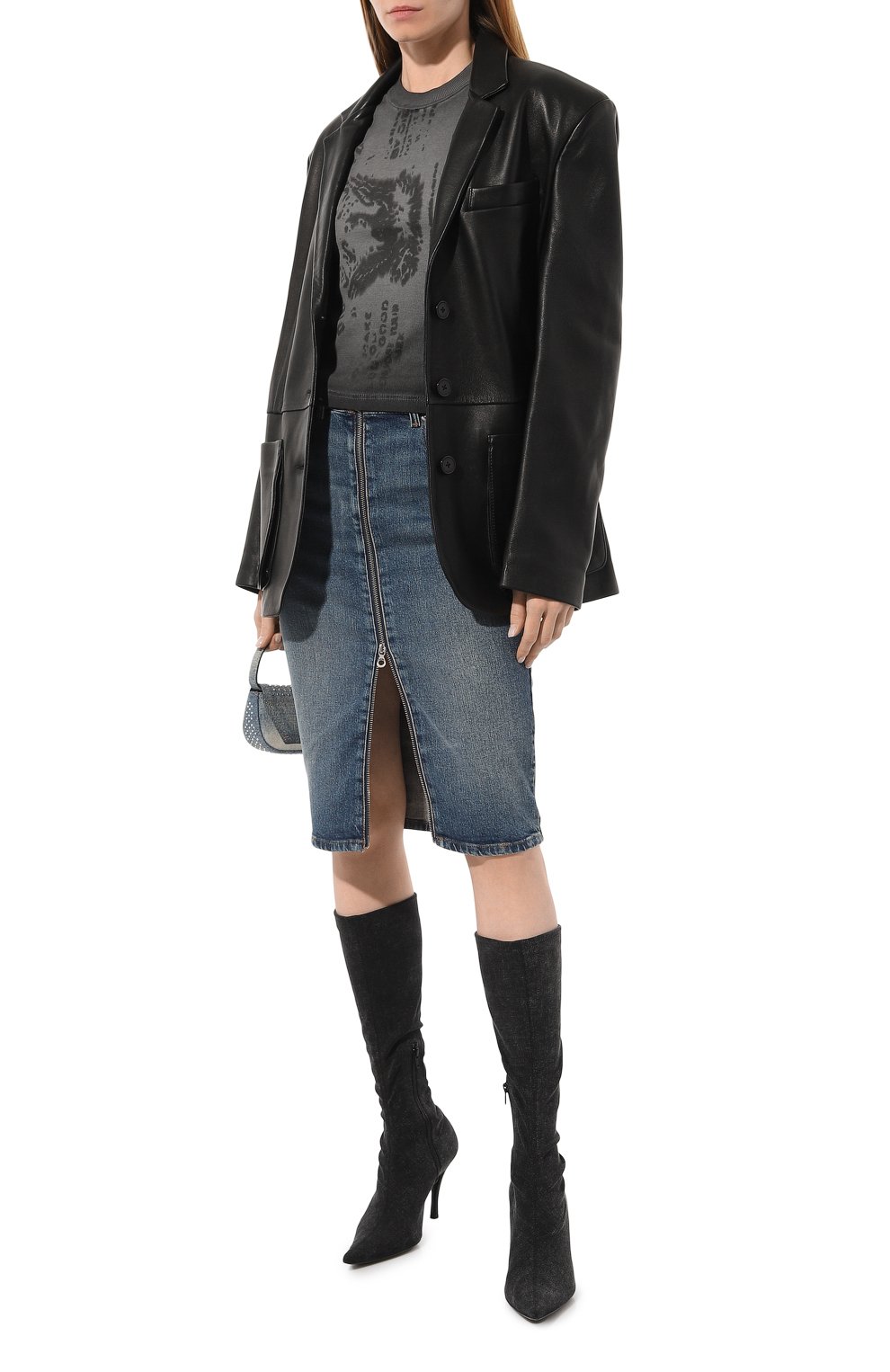 Джинсовая юбка DIESEL, арт. A09736/007Q1, фото 2