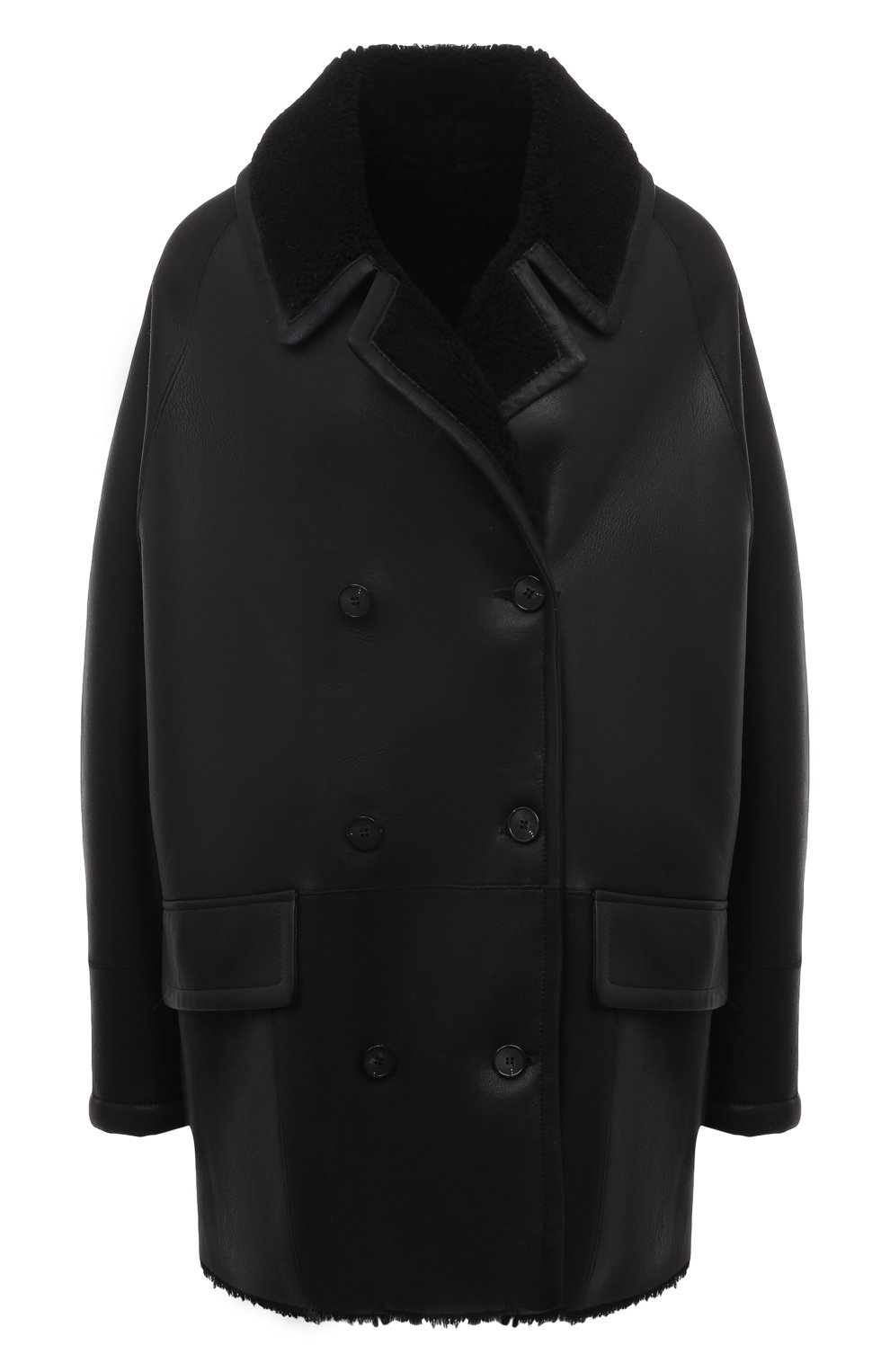 Двусторонняя дубленка LUDA NIKISHINA, арт. FC/ELLE/np-kr/black, фото 1