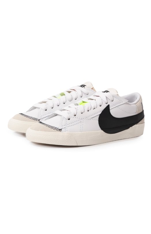 

Кожаные кеды Blazer Low 77 Jumbo Nike, Бежевый