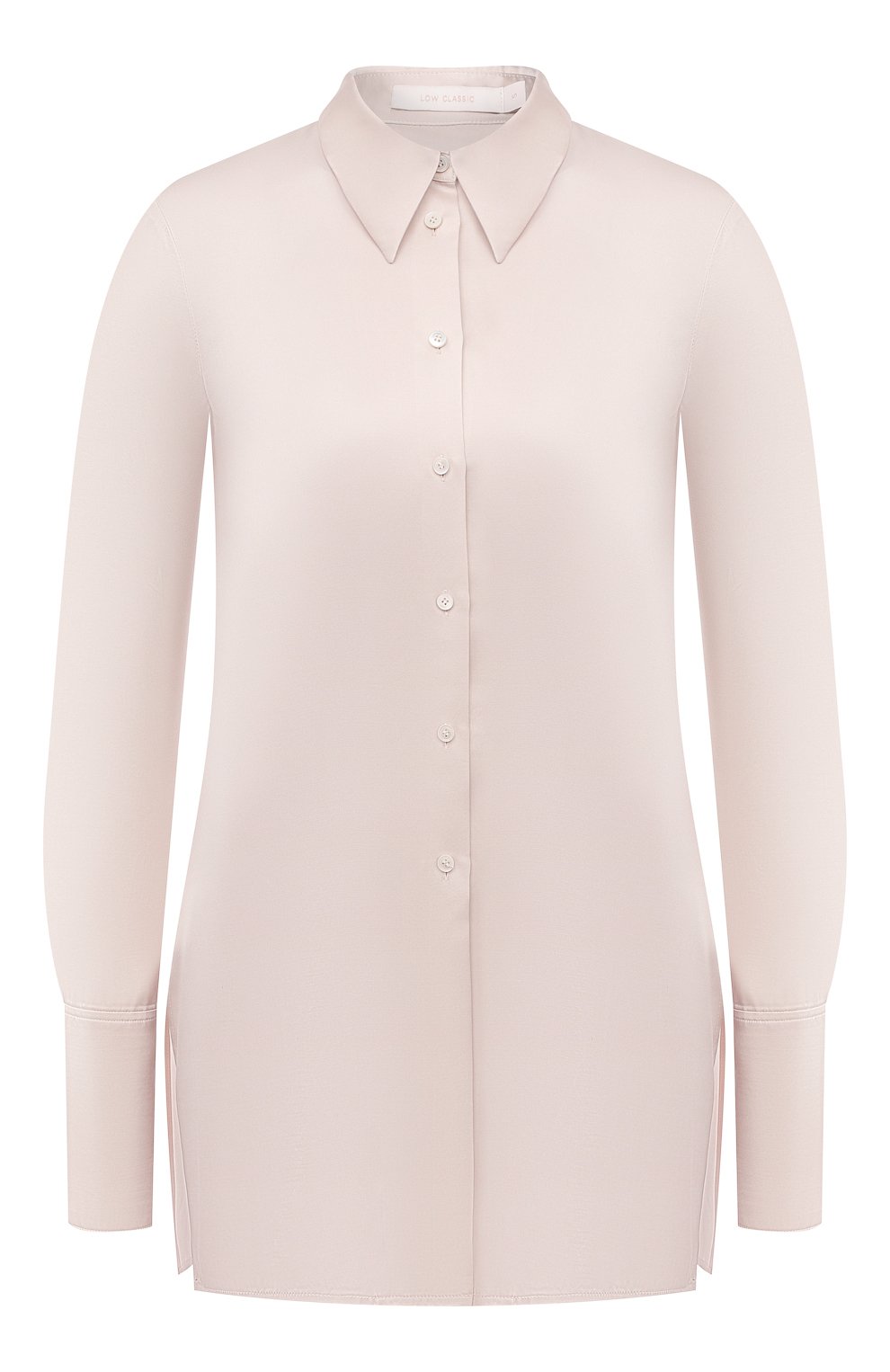 Рубашка LOW CLASSIC бежевого цвета по цене 27400 руб., арт. L0W21FW_SH08CR, фото 1 Рубашка LOW CLASSIC, арт. L0W21FW_SH08CR, фото 1