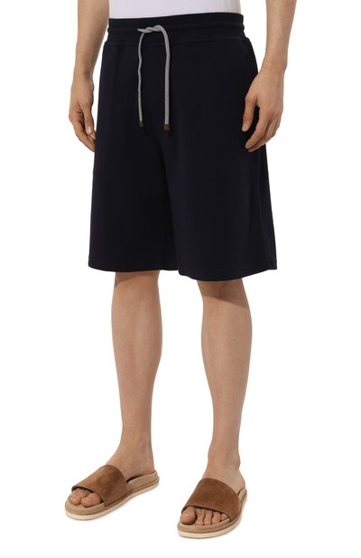 Хлопковые шорты BRUNELLO CUCINELLI, арт. M0T353242G, фото 3