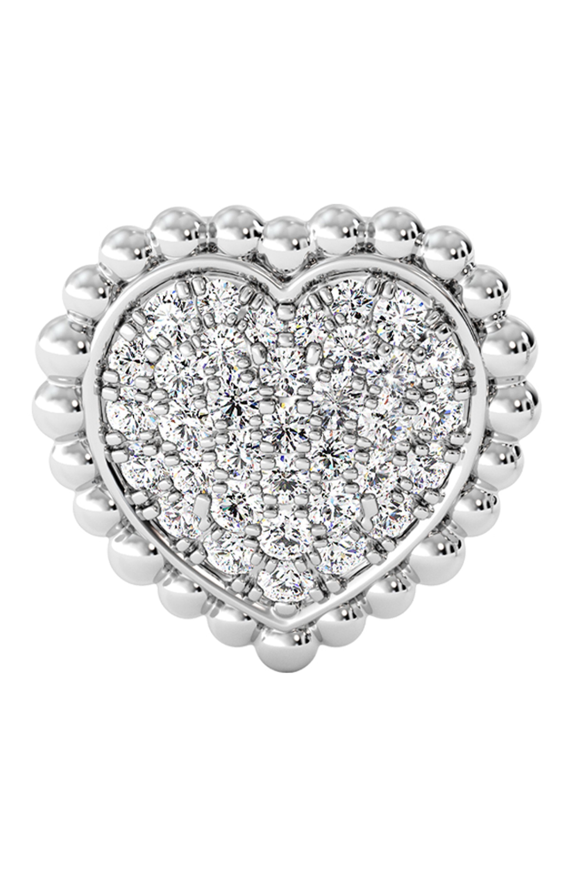 Серьга SERENDIPITY бесцветного цвета по цене 126500 руб., арт. EJE0029W, фото 2 Серьга SERENDIPITY, арт. EJE0029W, фото 2