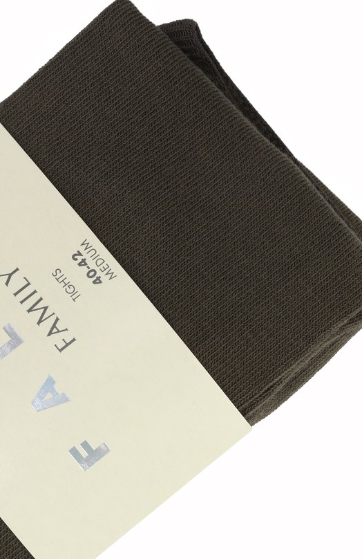 Хлопковые колготки Falke 48790 Хаки  48790 Фото 2