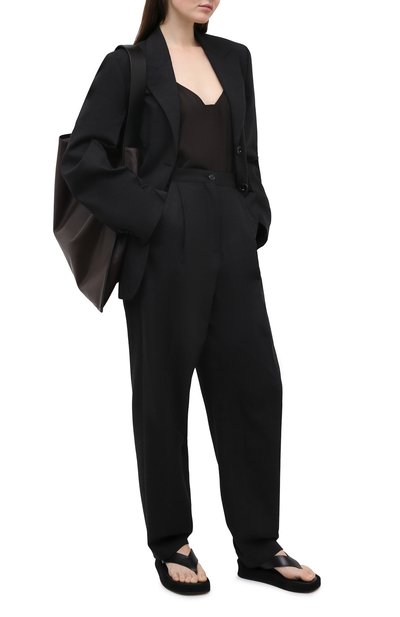 Шерстяные брюки ACNE STUDIOS серого цвета по цене 42900 руб., арт. AK0286, фото 2 Шерстяные брюки ACNE STUDIOS, арт. AK0286, фото 2