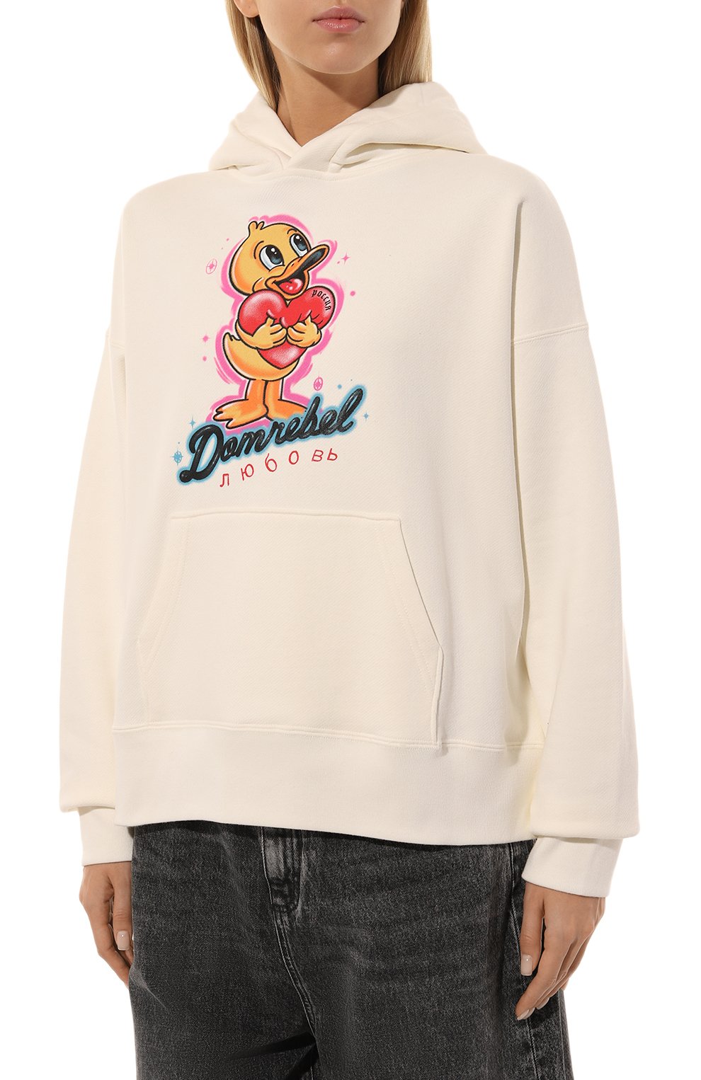 Хлопковое худи DOMREBEL, арт. SQUEEZY/H00DIE, фото 3