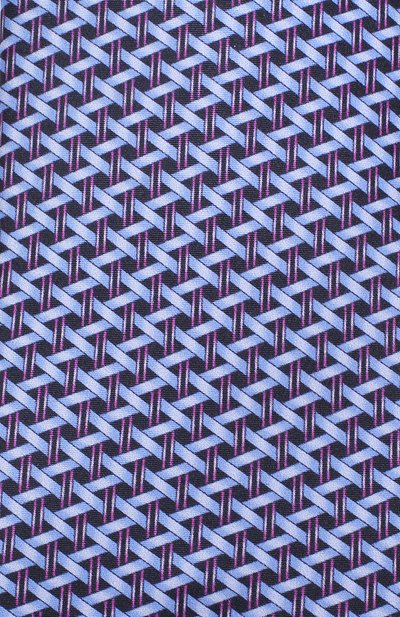 Шелковый галстук с узором ZILLI, арт. 50061/TIE, фото 3