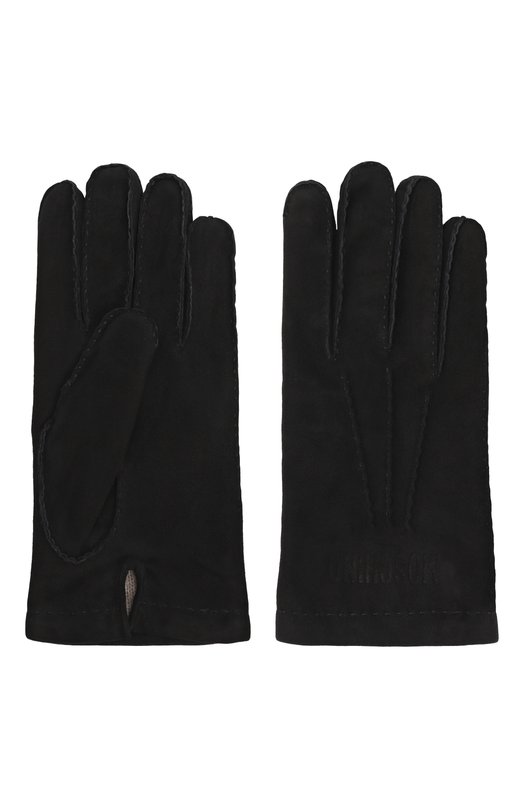 Замшевые перчатки Moschino 60805/M5882 Чёрный  60805/M5882 Фото 2