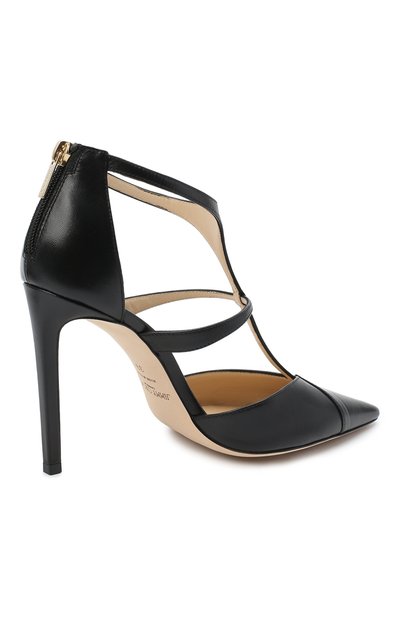 Кожаные туфли saoni 100 JIMMY CHOO, арт. SA0NI 100/KID, фото 4