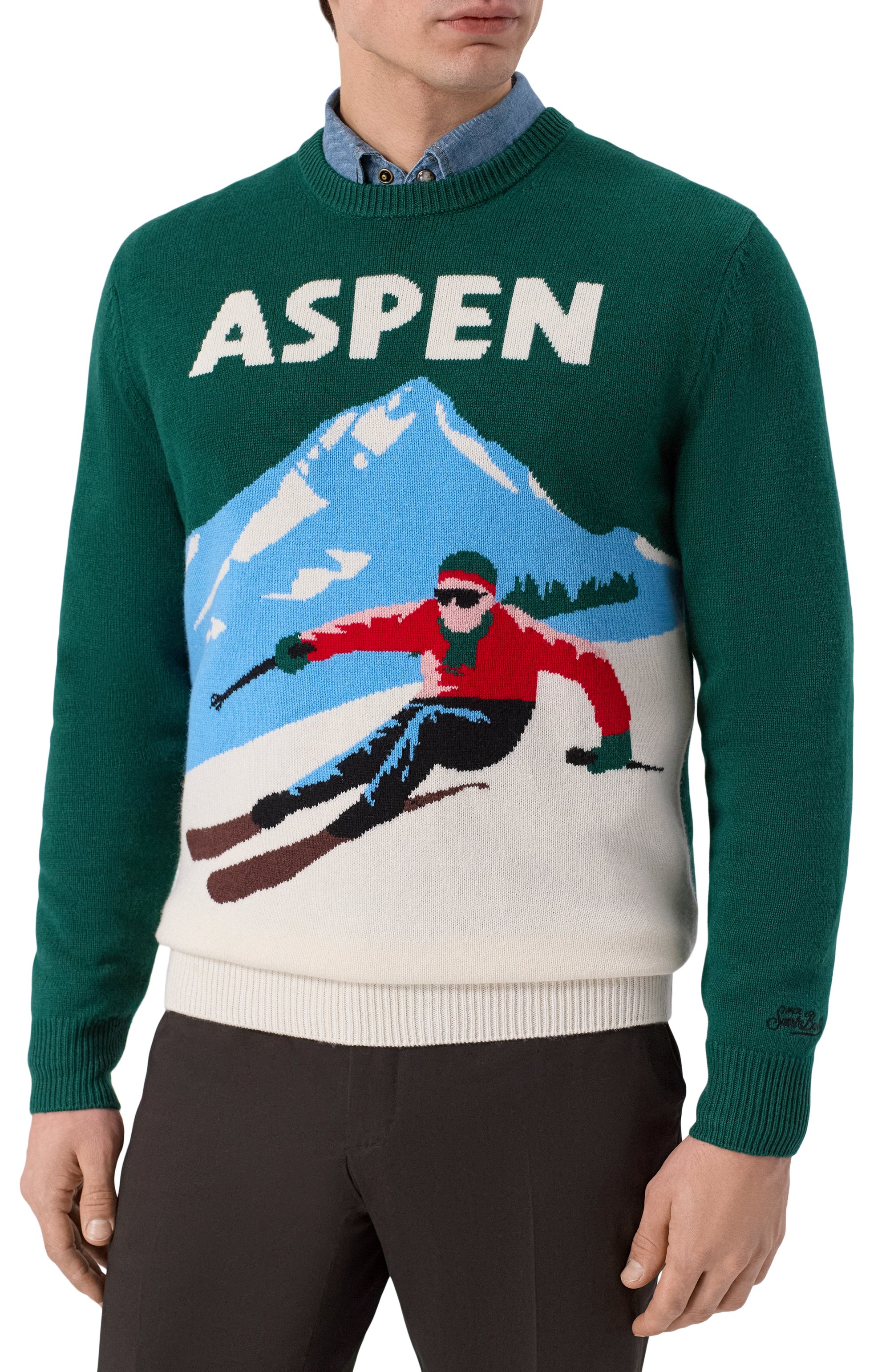 Джемпер из шерсти и вискозы MC2 SAINT BARTH, арт. HER0011-00183I/HER0N C, фото 3