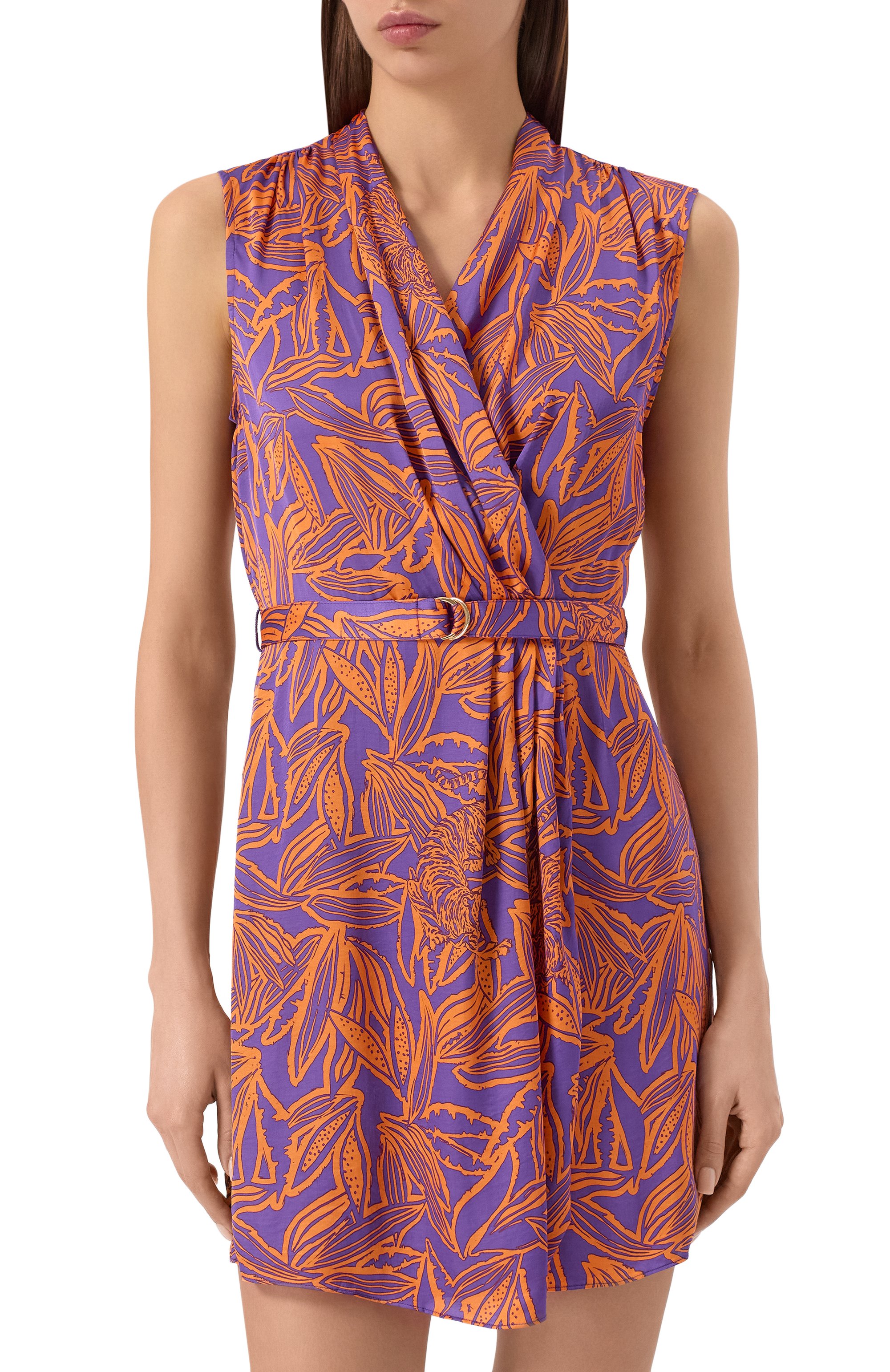 Платье из вискозы POUPETTE ST BARTH, арт. WL3R25NGPEU, фото 3