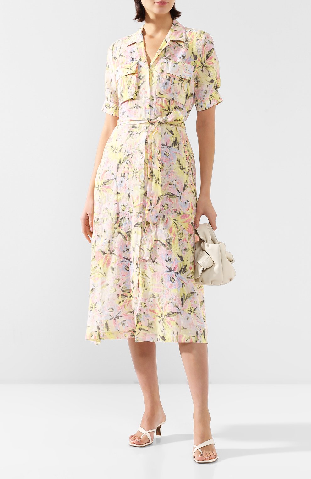 Льняное платье 120% LINO, арт. R1W40H9/F825/100, фото 2