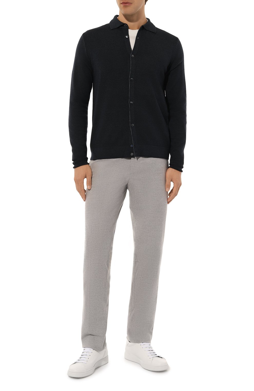 Шерстяная рубашка JACOB COHEN темно-синего цвета по цене 64900 руб., арт. U S H20 80 X 1591, фото 2 Шерстяная рубашка JACOB COHEN, арт. U S H20 80 X 1591, фото 2