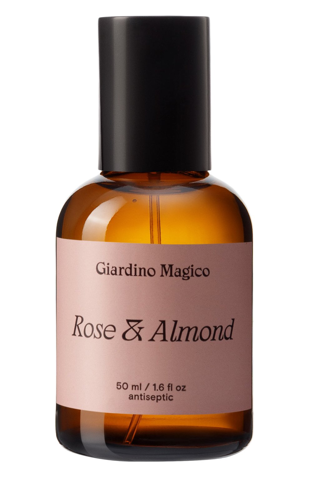 Дезинфицирующая жидкость rose & almond (50ml) GIARDINO MAGICO бесцветного цвета по цене 750 руб., арт. 4673728591073, фото 1 Дезинфицирующая жидкость rose & almond (50ml) GIARDINO MAGICO, арт. 4673728591073, фото 1