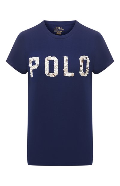 Женская хлопковая футболка POLO RALPH LAUREN, арт. 211827661