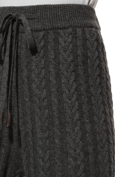 Брюки из шерсти и кашемира NOT SHY темно-серого цвета по цене 31400 руб., арт. 4107042, фото 5 Брюки из шерсти и кашемира NOT SHY, арт. 4107042, фото 5