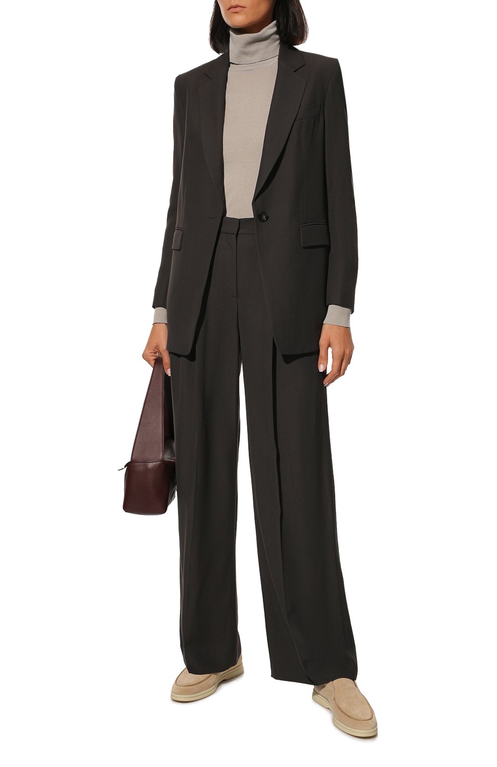 Замшевые ботинки open walk LORO PIANA, арт. FAE9959, фото 2